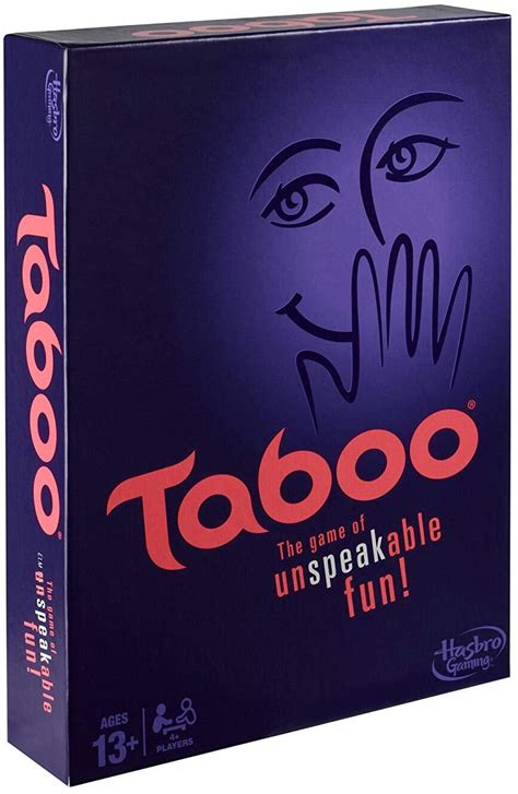 4-player games pure taboo|Taboo Board Game, Guessing Game For Ages 13+, 4 or More .